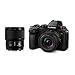 Produktbild Panasonic DC-S5DWE-K Lumix S5D Full Frame Mirrorless Camera Body, 24.2MP, 4K 60P Recording, Live View Finder, Free Angle Monitor, Wi-Fi, Bluetooth, with S-R1840E 18-40mm & S-S50ME 50mm Lenses, Black