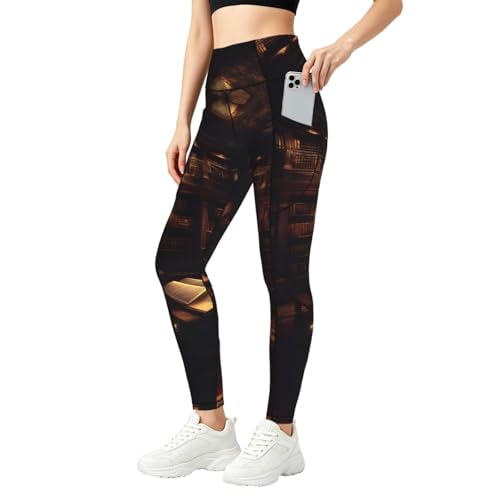 Ropa climática TTYDOKLA de entrenamiento con bolsillos y leggings elásticos para mujer