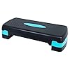 Adjustable Workout Aerobic Stepper Step Platform Trainer, 27-Inch, Multiple Colors