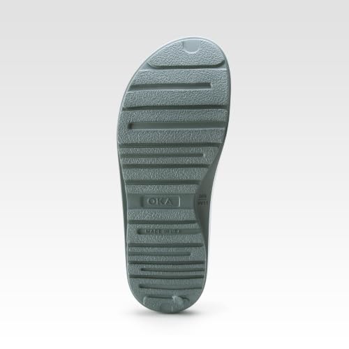 Image of Oka Unisex Recovery Flip Flops | Arch Support Cushioned Sandal | Lightweight Sustainable | Made in the USA