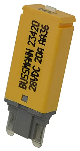 Disyuntor de circuito automotriz ATM 20A fusible autorearmable perfil bajo CB234-20 amarillo