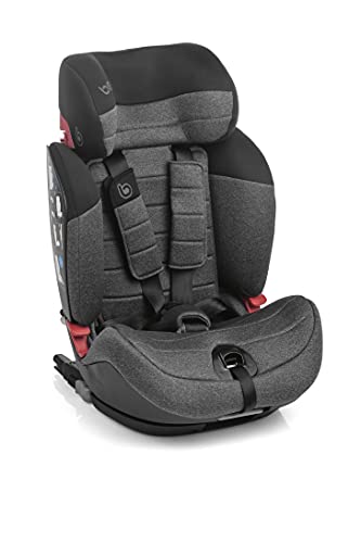 Be Cool Pluto Seggiolino per Auto Gruppo 1 2 3, da 9 a 36 Kg, Isofix e Top Tether, Evolutivo, 4 Posizioni di Reclinazione