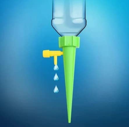 Kit 10 Peças Gotejador irrigadora Acoplável Planta Garrafa Pet Vaso Jardinagem Conta Gotas Gotejamen