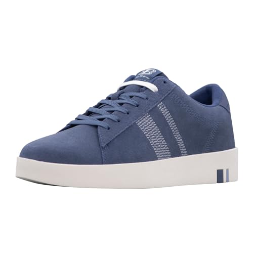 Baskets bleues Ben Sherman Boxwell pour homme en pointure 41.5