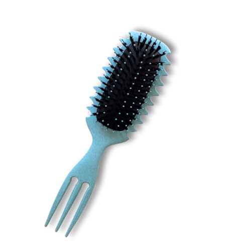 Cepillo Curl Designer verde para moldear el cabello rizado 5