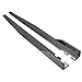 LOQTAHGDF Side Skirts for Mazda 3 Sedan 2003 2004 2005 2006 2007 2008 2009 2010 2011 2012 2013 2014, Side Wing Bumper Lip Splitter Anti Scratch Car Accessories,Black