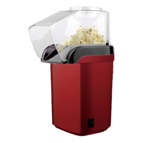 Macchina per Popcorn ad Aria Calda 1200W, Preparazione Veloce Max 3 minuti Senza Olio e Grassi Facile da Pulire (5321R)