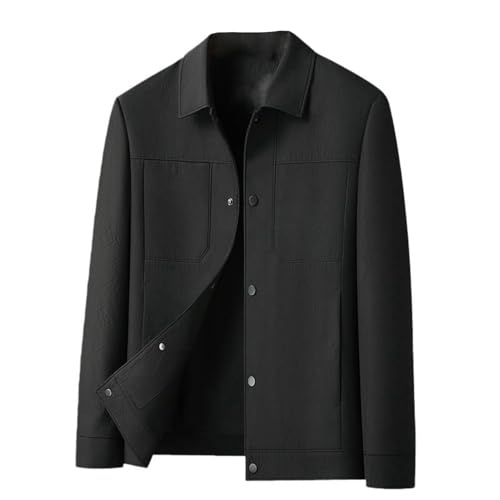Veste d'automne à revers médiévale simple et polyvalente pour homme moderne