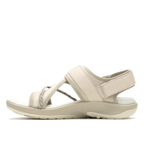 Merrell Women's Terran 4 Backstrap Slide, Silver, 83