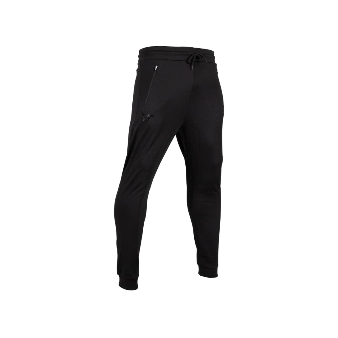 Frankie Garage - Pantaloni Tuta Sportiva per Uomo, Pantalone Tecnico Professionale con Zip per Allenamento, Sport o Palestra