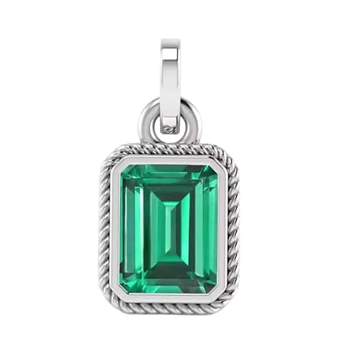 Pendentif en pierre précieuse naturelle de 5 carats de qualité AAA++ BV9 pour collier