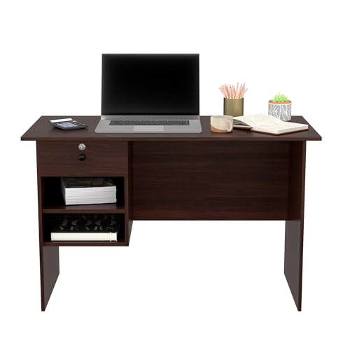 Image of Amazon Brand - Solimo Triumph Engineered Wood Study Table (Wenge Finish)
