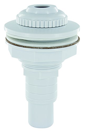 Steinbach Einlaufdüse S1, Anschluss: Ø 32/38 mm, 1 1/2 IG, für alle gängigen Aufstellbecken, 060905, Weiss