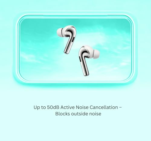 Image of Original for OnePlus Buds Pro 3 True Wireless Earbuds Built for Immersive Spatial Acoustics, Dynamic Bass Boost, Smart Noise Management, Rapid Pairing (White)