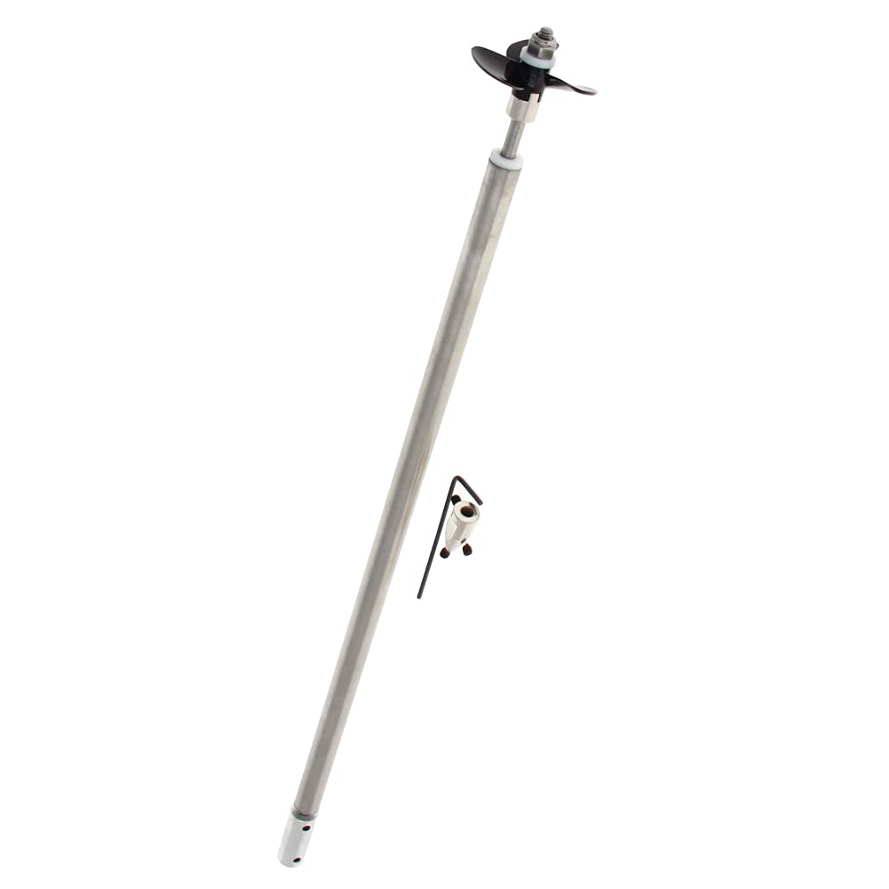 Jutagoss Drive Shaft Propeller for RC Boat L 300mm Shaft,L250mm Sleeve,D36mm Propeller for 3mm Motor Shaft