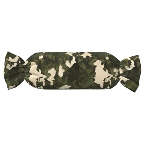 Almohada de espuma viscoelástica camuflada 62 cm