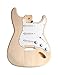 Fistrock DIY Electric Guitar Kit Beginner Kits 6 String Right Handed with Basswood Body Maple Neck Poplar Laminated Fingerboard Build Your Own Guitar.