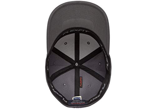 Image of Flexfit Unisex Mesh Fitted 2-Tone Trucker Hat, One Size