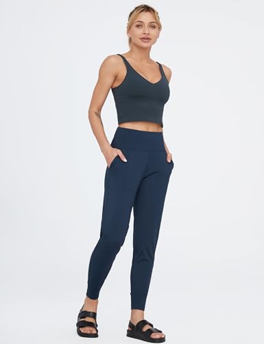 Image of Dragon Fit Joggers for Women with Pockets,High Waist Workout Yoga Tapered Sweatpants Women's Lounge Pants