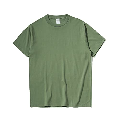 T-shirt coton homme col rond YIOLEAMP anti-transpiration manches courtes