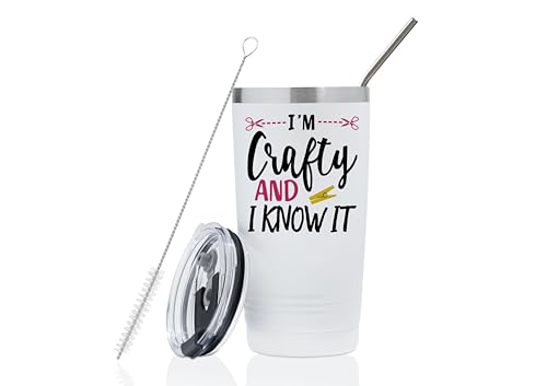 Product Image of the Onebttl Crafter Gifts for Women, 20oz Insulated Tumbler - Crafting