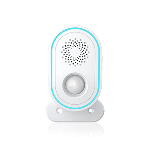SUDNJIALQ Tuya campainha alarme wifi detector estroboscópico infravermelho inteligente 30 app de som