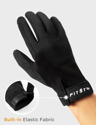 image for FitsT4 Sports Horse Riding Gloves Winter Equestrian Gloves Women Ladie