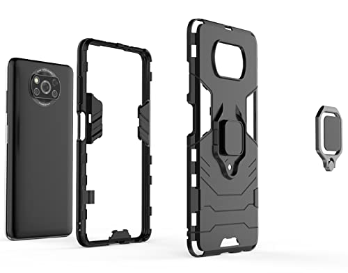 Coque Anti Choc Xiaomi Poco X3 / Poco X3 Pro / Poco X3 NFC Gel Souple Bague Anti Chute Support Pliable - vue 4