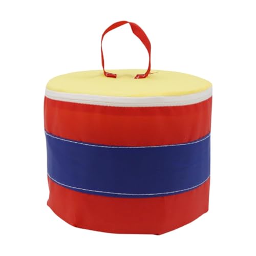 RNXRZANK Physical Activity Tools for Children in Kindergarten Indoor Outdoor Coordination Rainbow Wheel, with Hole