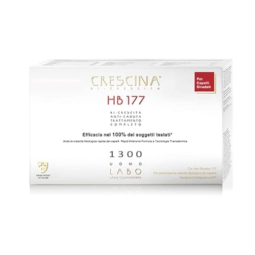 Crescina Transdermic Re-Growth HB 177 Hombres 20+20 viales