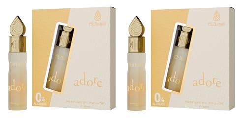 Image of Al-Nuaim Adore Attar Roll On - 6ML | Unisex Attar | Alcohol Free