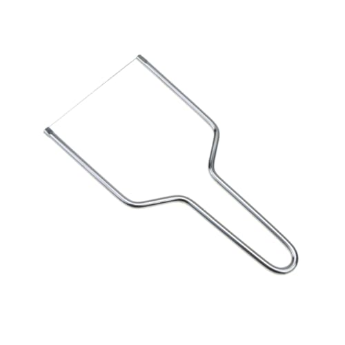 Uonlytech 2 piezas Cortador Queso Acero Inoxidable Cortador Láminas Multiusos con Mango Ergonómico para Queso Mantequilla Pan Uso Doméstico y Profesional