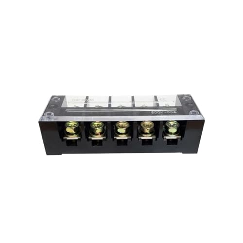 Borniers de connexion fixes TB-6005 haut de gamme en cuivre pur 60A à vis