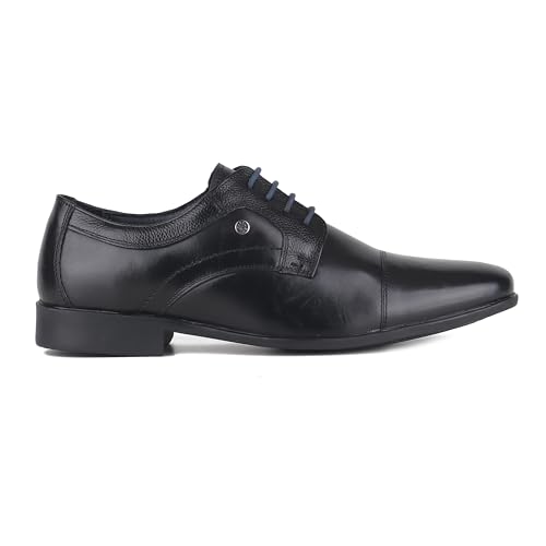 Image of Red Chief Leather Formal Derby Shoes for Men
