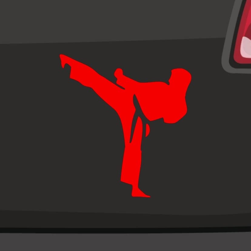 Adesivo Karate Per Cinture - 10x9.5cm Nero - Per Arti Marziali Come Judo E Taekwondo - Foto 14