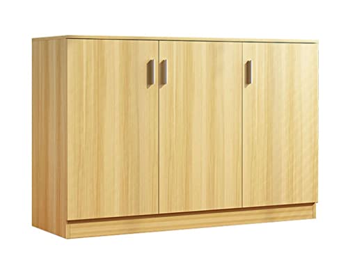 Armario simple y moderno para balcón, armario de almacenamiento, 100 x 30 x 100 cm, color nogal claro