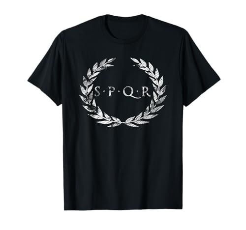 SPQR SENATUS POPULUS QUE ROMANUS ROMAN REPUBLIC ROME Camiseta