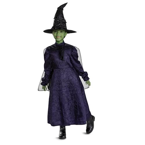 Disfraz Adaptativo Elphaba Wicked Oficial para Niños miniatura 1