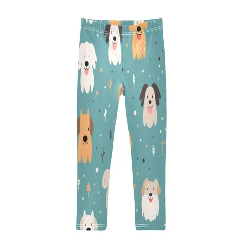 Bolaz Toddler Girls Leggings Printed Yoga Pants Leggings Car Shiba Inu for Kids