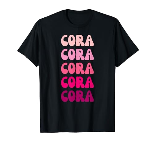 Cora First Name Minimalist Design T�V���c