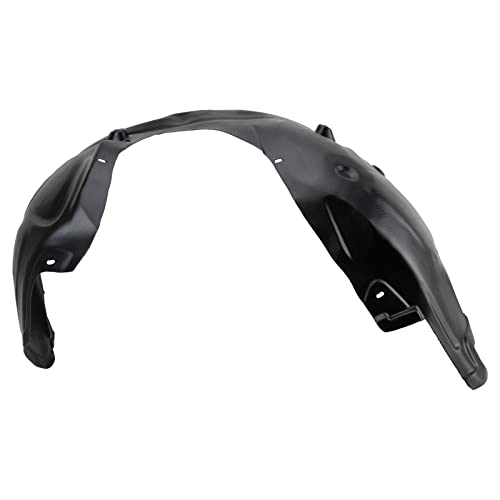 Image of TRQ Front Driver and Passenger Side Inner Fender Liner Set Compatible with 2011-2014 Dodge Charger