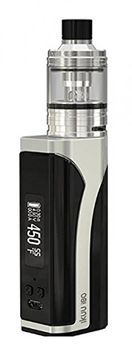 iKuu i80 Eleaf Box Mod with Melo 4 Atomiseur TC Kit Batterie 3000mAh,D25,  pas de nicotine, pas de liquide E (Argent) : Amazon.fr: High-Tech