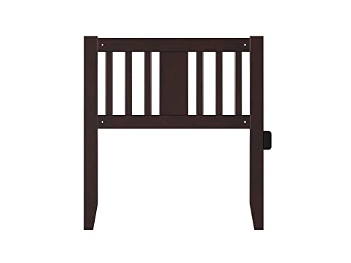 Afi, Tahoe Solid Wood Slatted Headboard With Attachable Usb Charger, Twin, Espresso #TOP2