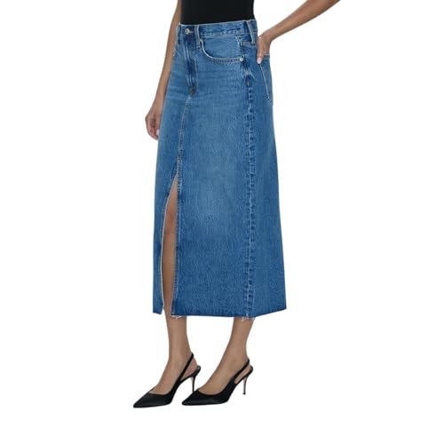 Denim Women's Alice Denim Midi Skirt2