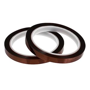 KICHOUSE 2 Rollen Hitzebeständiges Klebeband