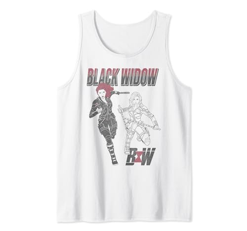 Débardeur Marvel Black Widow idéal pour le sport et les sorties décontractées