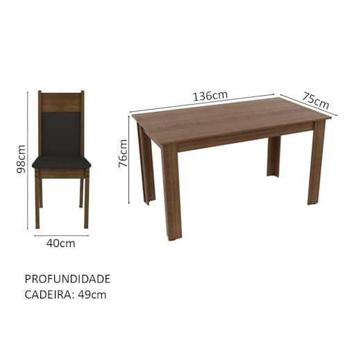 La Mejor Selección de Juegos de Comedor de madera los 10 mejores. 18 Imagen adicional