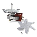 DL-pro Ventilatore ad aria calda 22 W 220-240 V per Beko Blomberg Arcelik 264440102 per forno