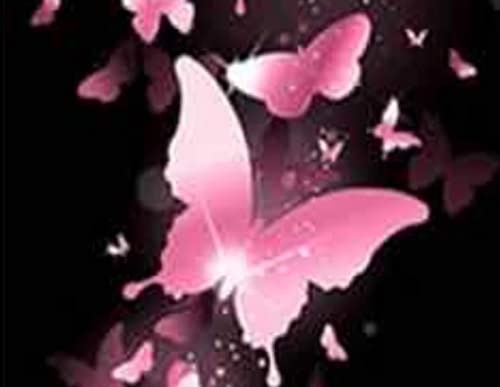 Peinture au diamant 5D papillon rose : le cadeau d'anniversaire personnalisable