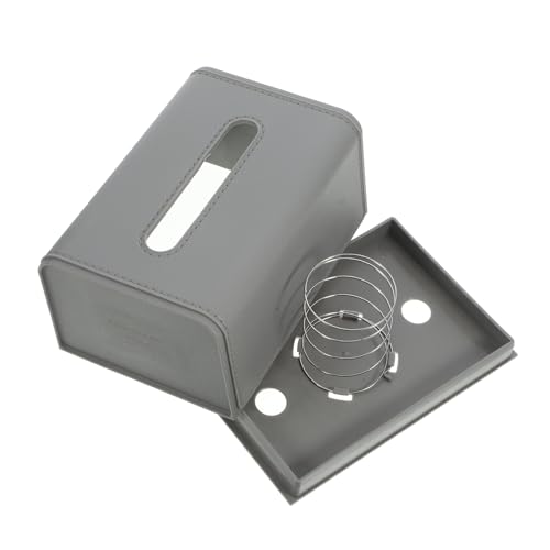 Ciieeo Box Tissue Box Covers Faux Wipes Holder Paper Case Napkin Tissues for Car Tabletop Car Tissue Holder Car Decor Retro Decor Vehicle Tissue Dispenser Table Tissue Dispenser